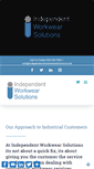 Mobile Screenshot of independentworkwearsolutions.co.uk