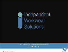 Tablet Screenshot of independentworkwearsolutions.co.uk